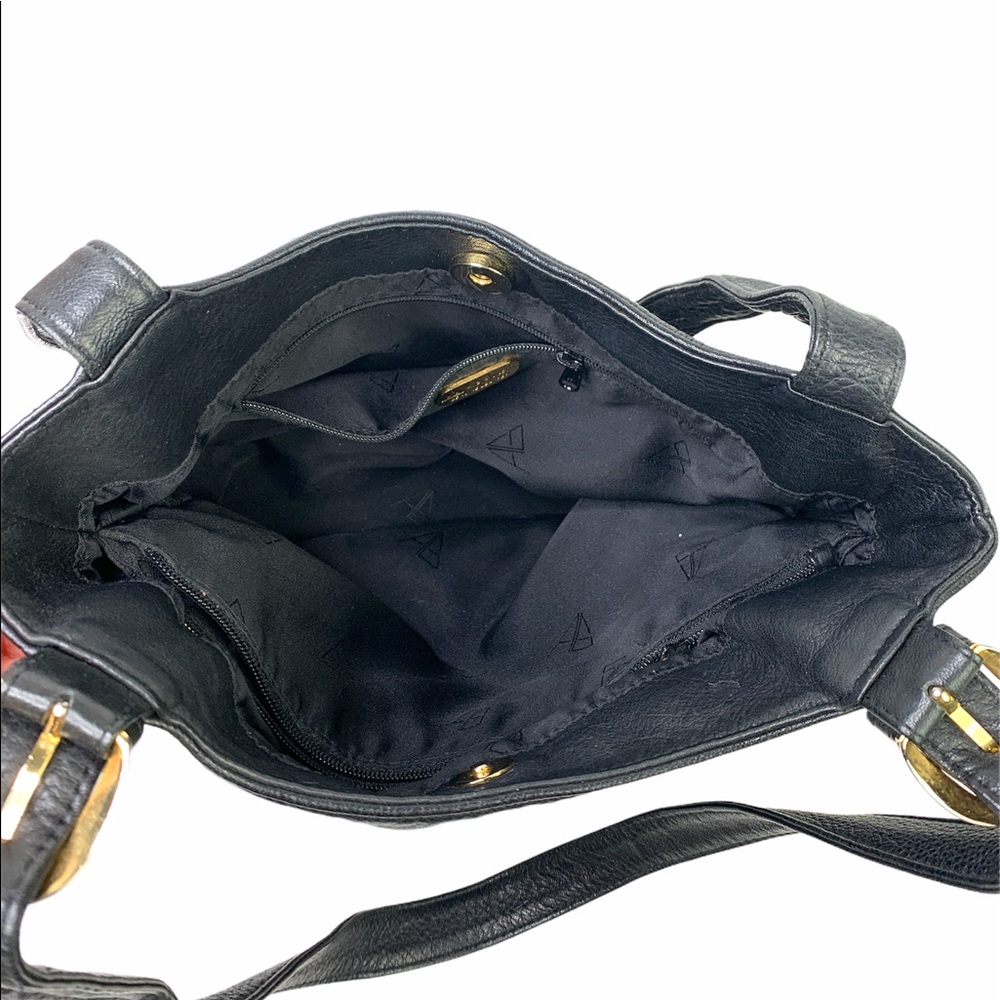 A. Giannetti Black small Leather Tote Shoulder Bag - Picture 10 of 13
